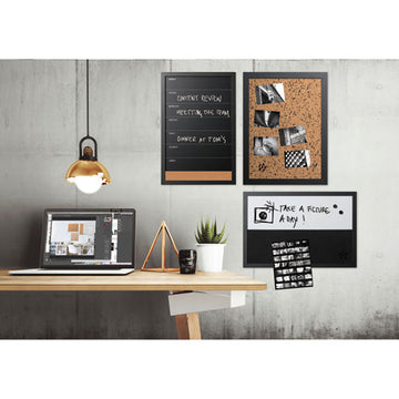 MasterVision® Black And White Message Board Set, Assorted Sizes And Colors, 3-set freeshipping - TVN Wholesale